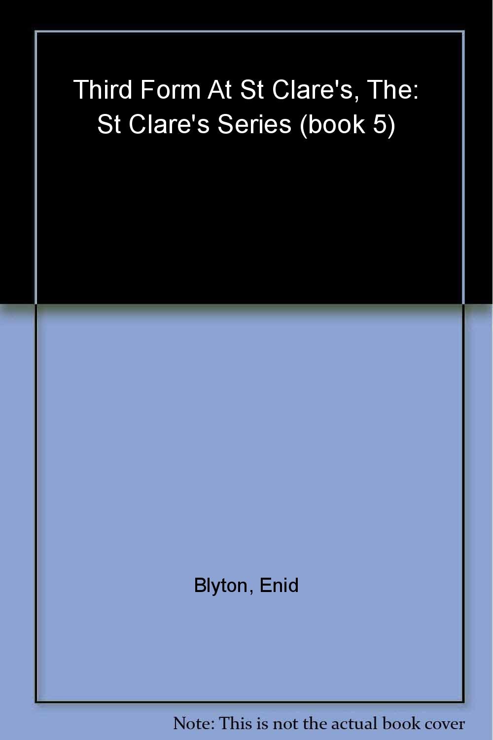 Third Form at St. Clare
