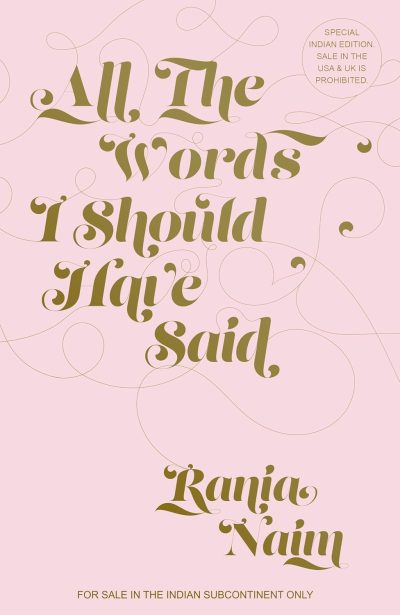 All the Words I should Have Said