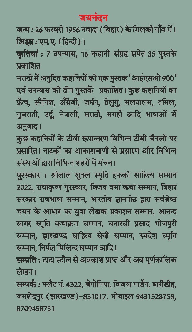 Gameti Besara Ki Mauroosi Zamin (Short Stories) By Jainandan - Image 4