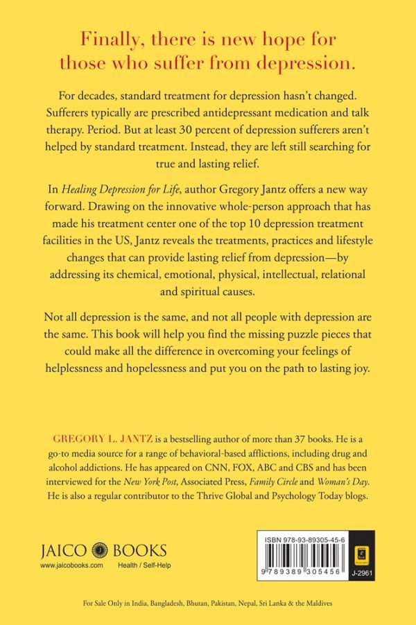 Healing Depression for Life by Gregory L. Jantz, Keith Wall - Image 2