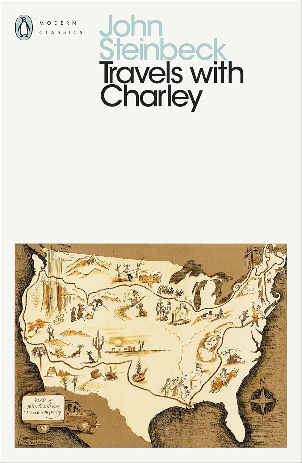 TRAVELS WITH CHARLEY  by John Steinbeck - Image 1