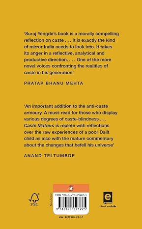 Caste Matters by Suraj Milind Yengde