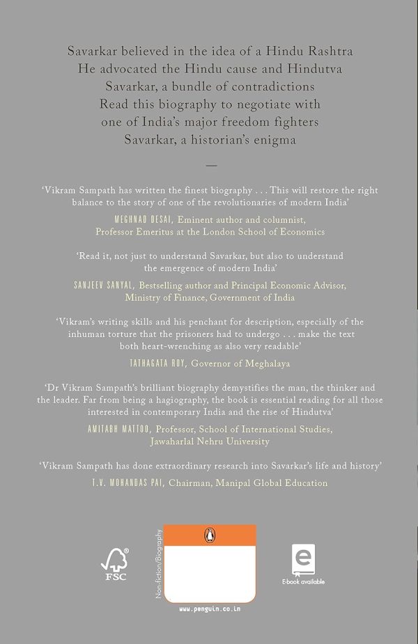 Savarkar: Echoes from a Forgotten Past by Vikram Sampath