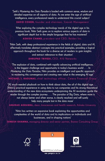 Mastering the Data Paradox : Key to Winning in the AI Age by  Nitin Seth - Image 2