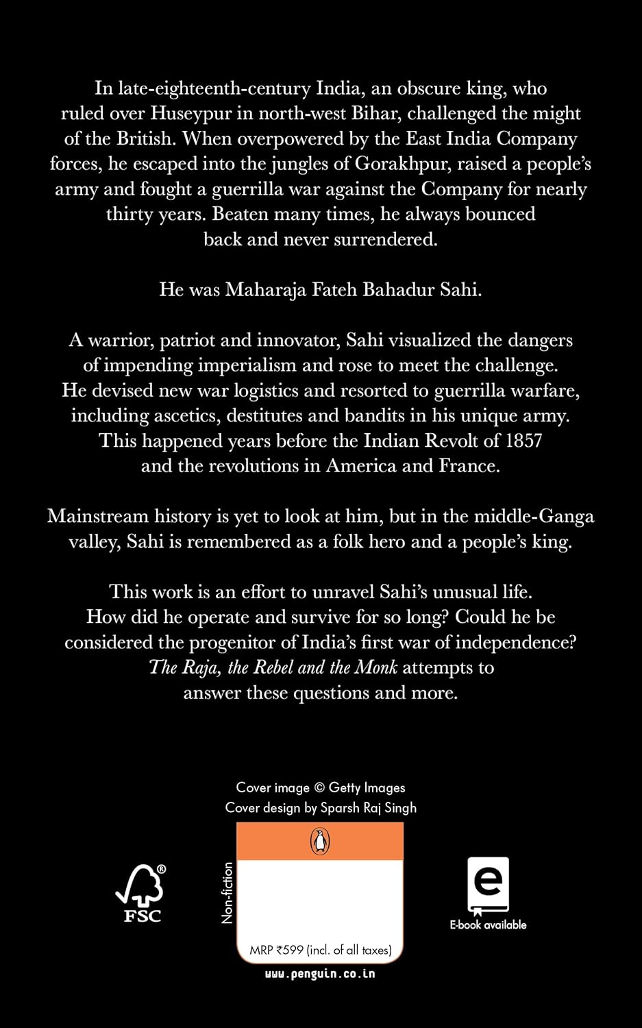 The Raja, the Rebel and the Monk by J N Sinha - Image 2