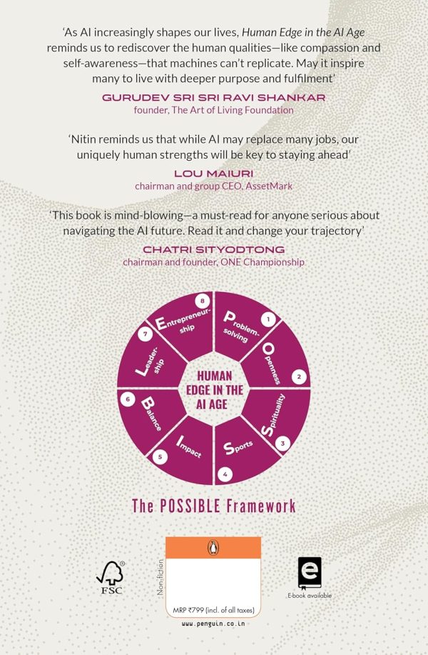 Human Edge in the AI Age: Eight Timeless Mantras for Success by Nitin Seth