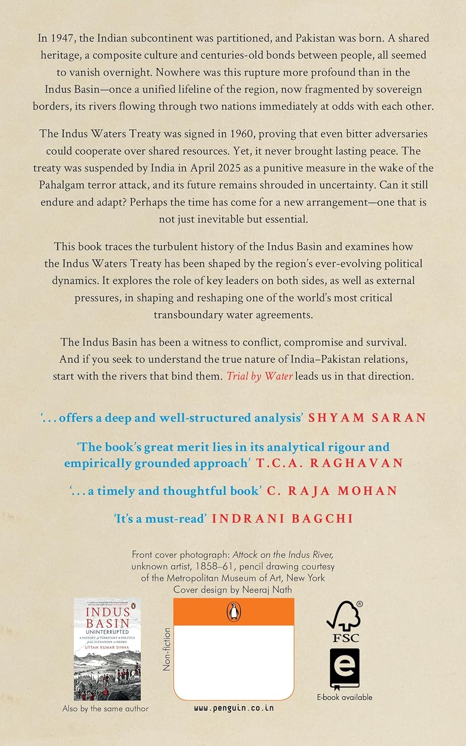 Trial by Water: Indus Basin and India-Pakistan Relations by Uttam Kumar Sinha - Image 2