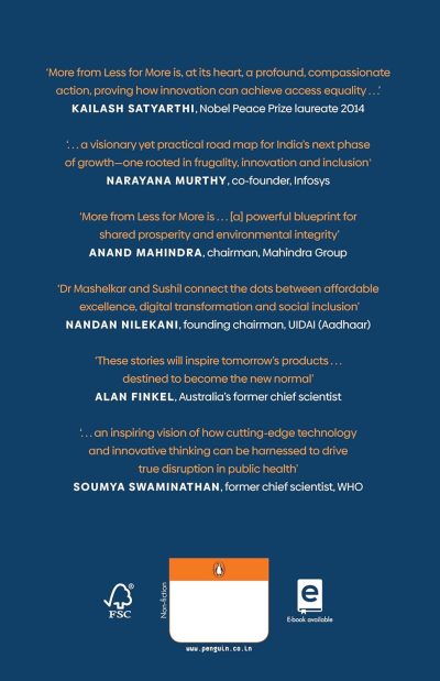 More from Less for More by Sushil Borde , Raghunath Mashelkar (Author) - Image 2