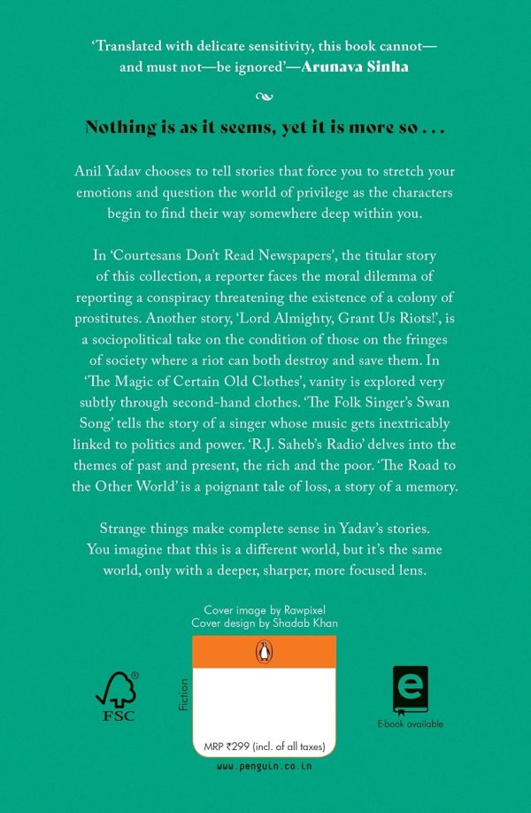 Courtesans Don't Read Newspapers by Anil Yadav