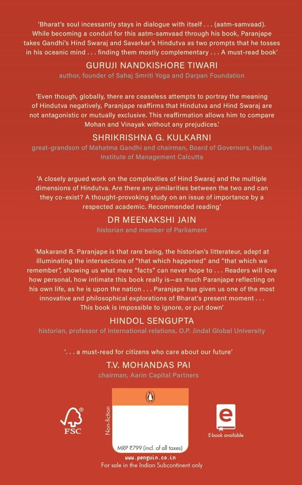 Hindutva and Hind Swaraj: History’s Unforgotten Ideas by Makarand R Paranjape