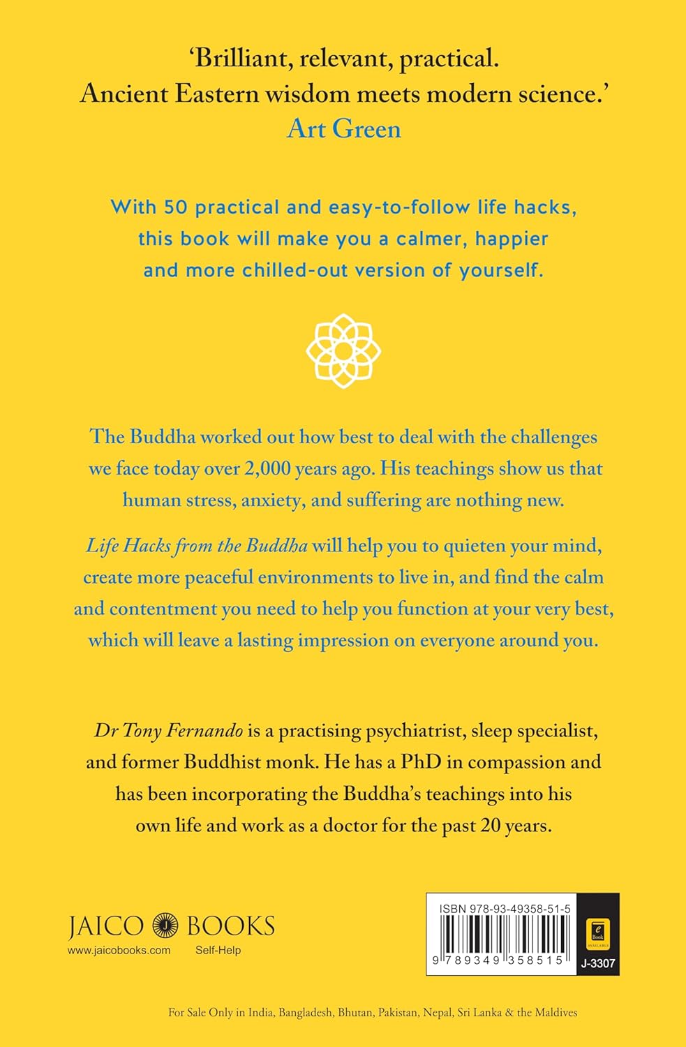 Life Hacks from the Buddha: How to be calm and content in a chaotic world by Dr Tony Fernando - Image 2