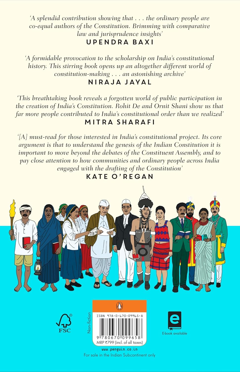 Assembling India's Constitution: A New Democratic History by Ornit Shani , Rohit De (Author) - Image 2