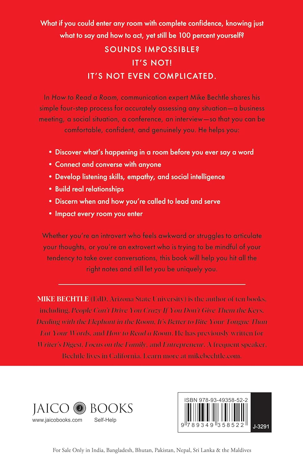 How to Read a Room: Navigate Any Situation, Lead with Confidence, and Create an Impact at Work by Mike Bechtle - Image 2