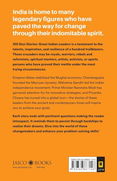 100 Desi Stories Series: Great Indian Leaders: Inspiring stories from the lives of Legendary Leaders by Madhur Zakir Hallegua - Image 2