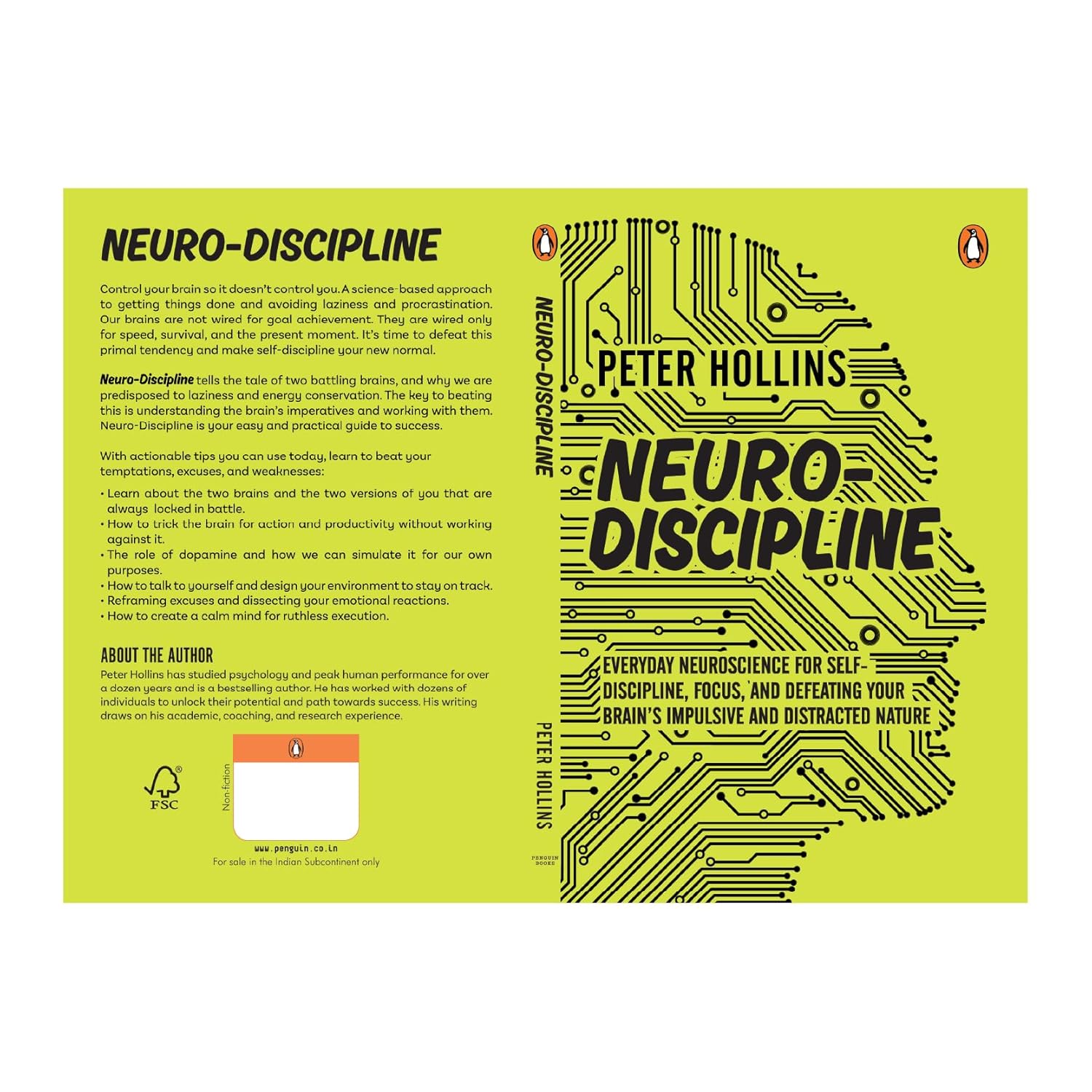 Neuro-Discipline: Science-Backed Guide to Self-Discipline & Productivity by HOLLINS PETER - Image 2