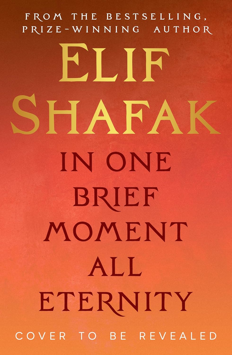 In One Brief Moment All Eternity: The sweeping new novel from the Booker-shortlisted, Sunday Times bestselling author